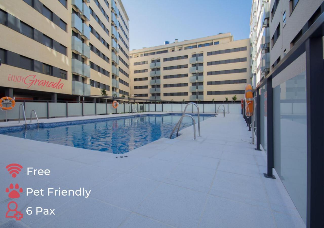EnjoyGranada ARABIAL 5A - POOL & Free Parking Leilighet Eksteriør bilde